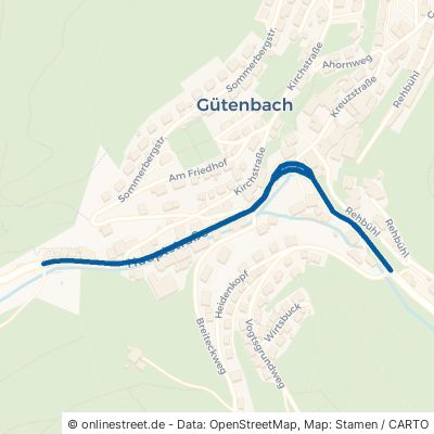 Hauptstraße Gütenbach 
