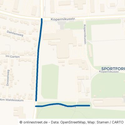 Trotzenburger Weg Rostock Gartenstadt/Stadtweide 