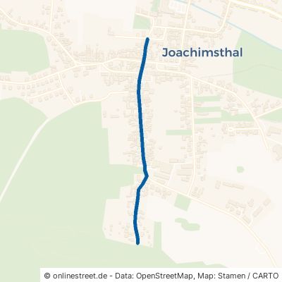Mühlenstraße 16247 Joachimsthal 