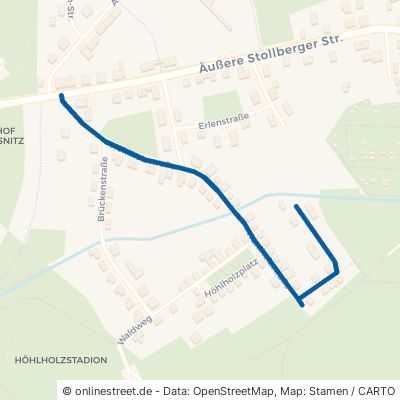 Höhlholzstraße Oelsnitz (Erzgebirge) Oelsnitz 