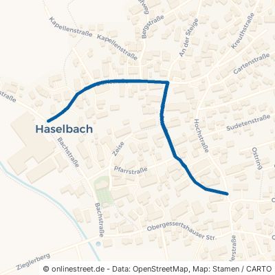 Dorfstraße Eppishausen Haselbach 
