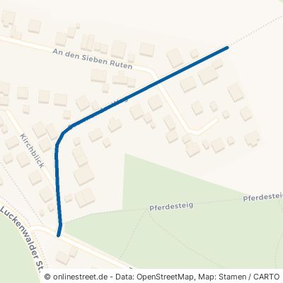 Saarmunder Weg Michendorf Wildenbruch 