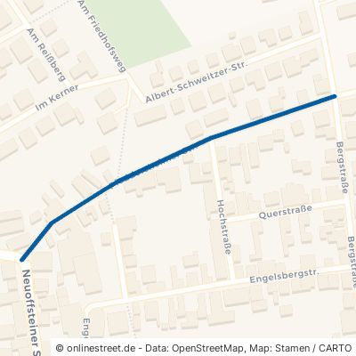 Pfeddersheimer Straße Offstein 