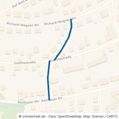 Johannes-Brahms-Weg Rudolstadt West 