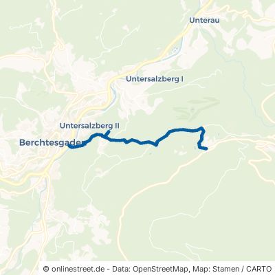 Salzbergstraße Berchtesgaden Salzberg 