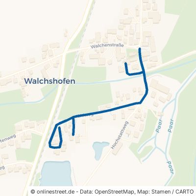 Mühlweg Aichach Walchshofen 