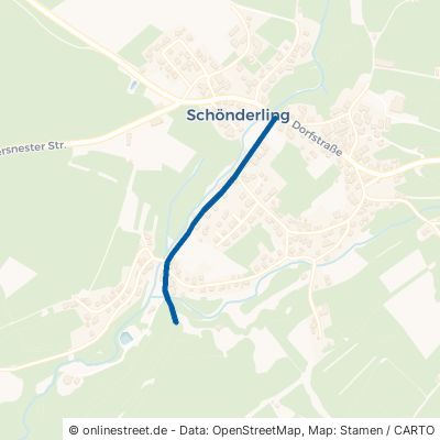 Lindenstraße Schondra Schönderling 