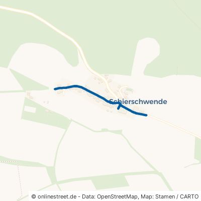 Dorfstraße Südeichsfeld Schierschwende 