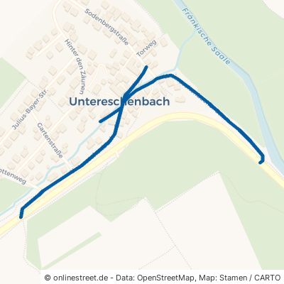 Untereschenbacher Straße Hammelburg Untereschenbach 