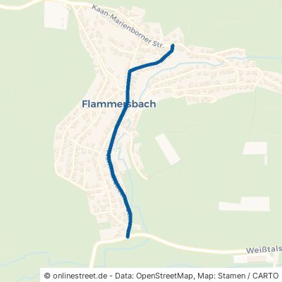 Flammersbacher Straße Wilnsdorf Flammersbach 