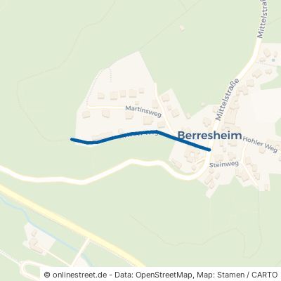 Neuer Weg Bad Münstereifel Berresheim 