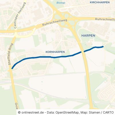 Grüner Weg Bochum Harpen Bochum Nord