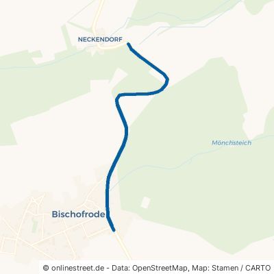 Chausseestraße Eisleben Bischofrode 