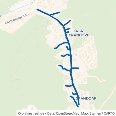 Crandorfer Straße 08340 Schwarzenberg (Erzgebirge) Erla Erla