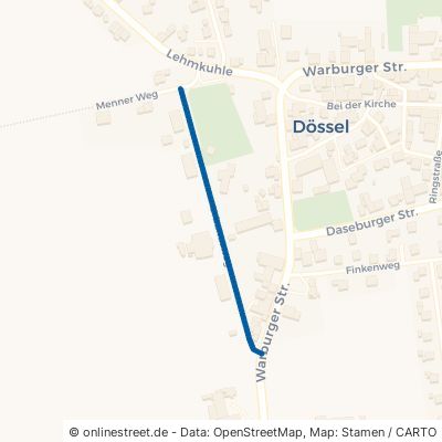 Urbanusweg Warburg Dössel 