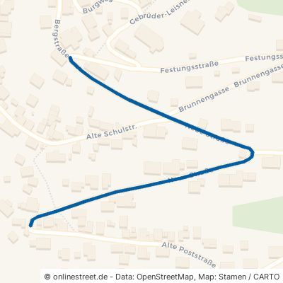 Neue Straße Wilhelmsthal 