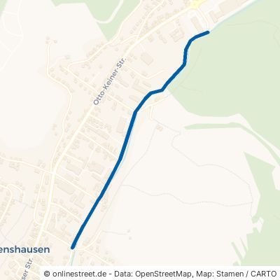 Lichtenaustraße Zella-Mehlis Benshausen 