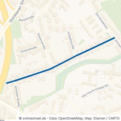 Bronkhorststraße Oberhausen Stadtmitte 