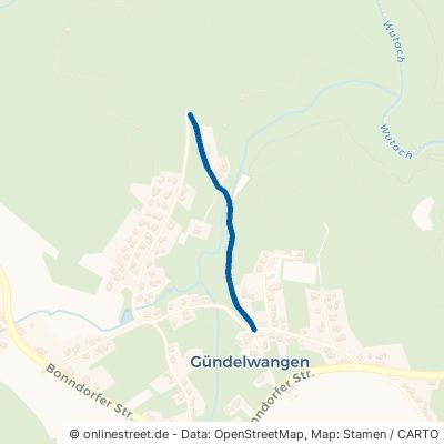 Sägetalstraße Bonndorf im Schwarzwald Gündelwangen 