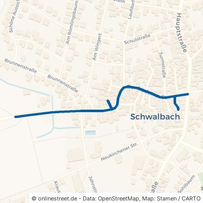 Bonbadener Straße Schöffengrund Schwalbach 