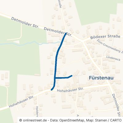 Schwertestraße Höxter Fürstenau 