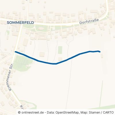 Friedhofsweg Kremmen Sommerfeld 