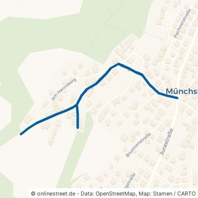 Bergstraße Teublitz Münchshofen 