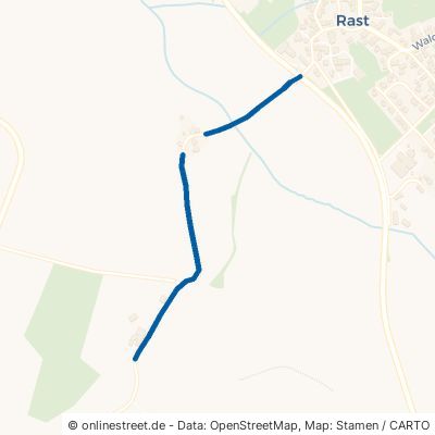Mühlweg Sauldorf Rast 
