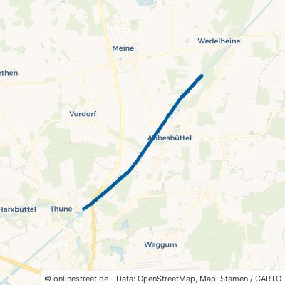 Nördlicher Serviceweg Am Mittellandkanal Meine Abbesbüttel 