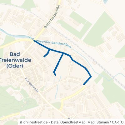 Wasserstraße Bad Freienwalde 