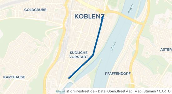 Mainzer Straße Koblenz Süd 