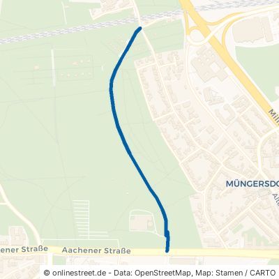 Walter-Binder-Weg Köln Müngersdorf 