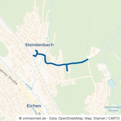 Struthbornweg Kreuztal Stendenbach 