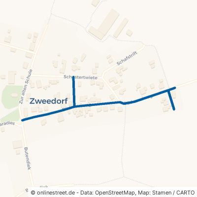 Büdnereiweg Schwanheide Zweedorf 