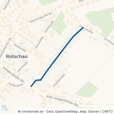 Flurstraße Reichenbach im Vogtland Rotschau 