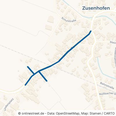 Lindenstraße Oberkirch Zusenhofen 