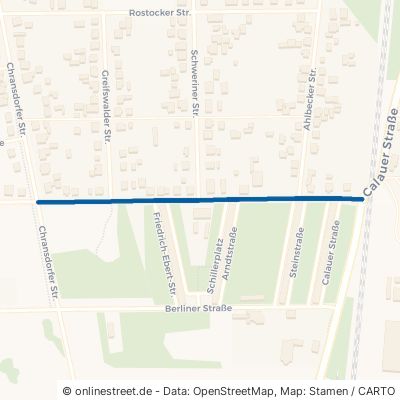 Felix-Spiro-Straße 01983 Großräschen Grenzlandsiedlung 