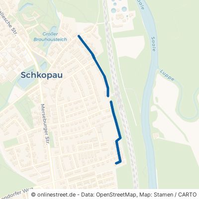 Eisenbahnstraße Schkopau 