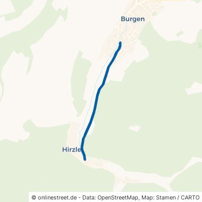 Hirzleier Straße Burgen 