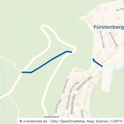 Eselspfad Lichtenfels Fürstenberg 