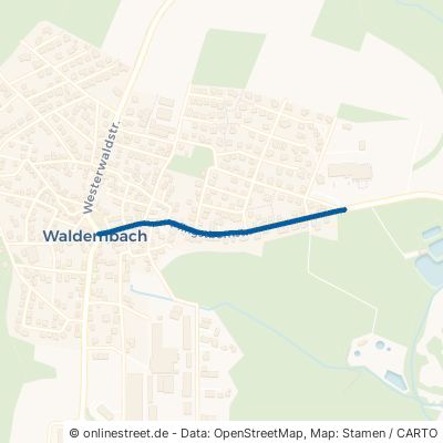 Pfingstbornstraße Mengerskirchen Waldernbach 