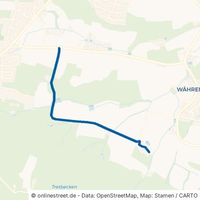 Wistinghauser Straße Oerlinghausen Helpup 