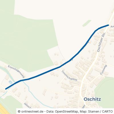 Hohlweg Schleiz Oschitz 