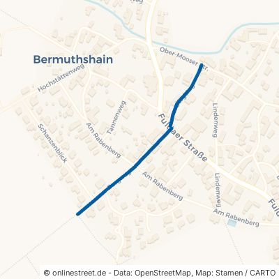 Bergweg Grebenhain Bermuthshain 