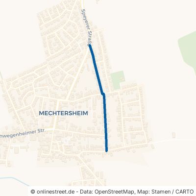 Friedensstraße Römerberg Mechtersheim 