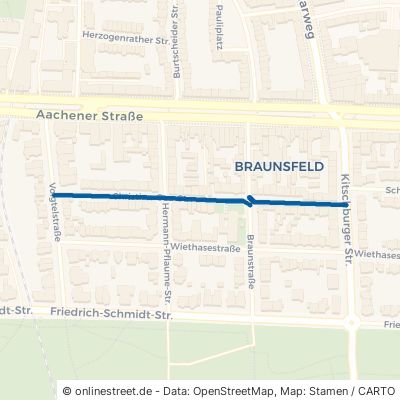 Christian-Gau-Straße Köln Braunsfeld 