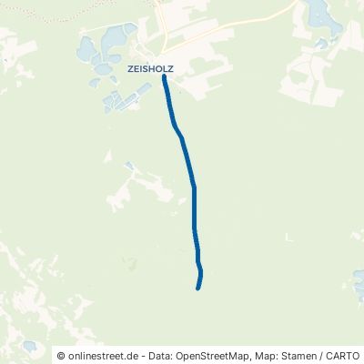 Waldweg Schwepnitz Zeisholz 