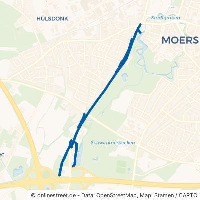 Krefelder Straße Moers Moers-Mitte 
