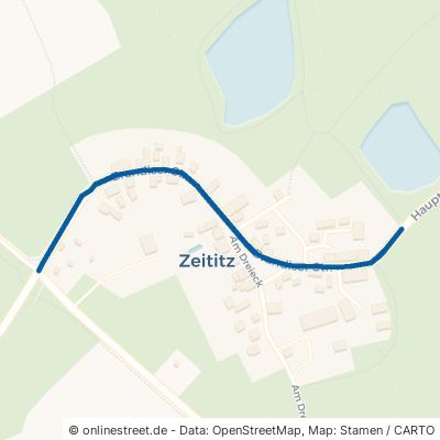 Brandiser Straße Bennewitz Zeititz 