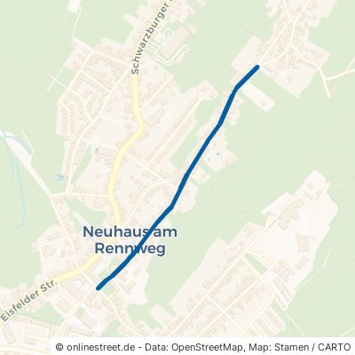 Kirchweg Neuhaus am Rennweg Neuhaus 